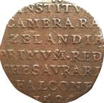 Nederland - Middelburg rekenpenning 1594 (gesnoeid), Postzegels en Munten, Penningen en Medailles, Ophalen of Verzenden, Overige materialen