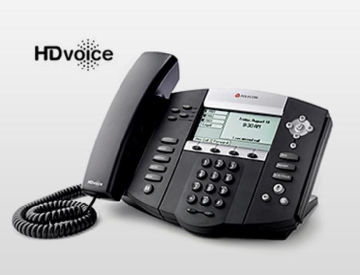 Polycom SoundPoint IP 560 PoE – Professionele VoIP-telefoon, Telecommunicatie, Vaste telefoons | Niet Draadloos, Ophalen of Verzenden