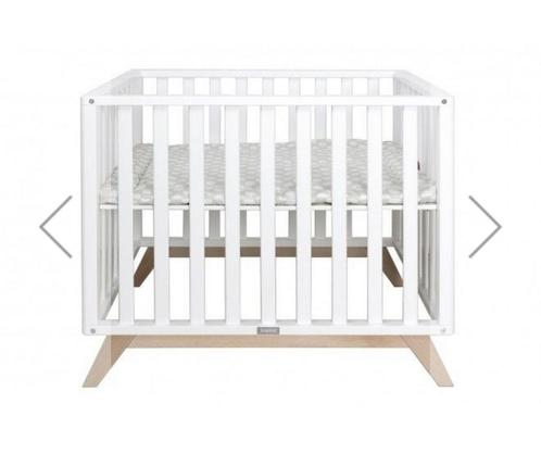 Bopita Box 'Lynn' kleur wit/naturel, Kinderen en Baby's, Boxen, Zo goed als nieuw, Rechthoekig, In hoogte verstelbaar, Ophalen