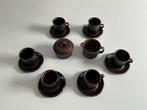 Arabia Ruska Koffieservies - 8 Delig, Huis en Inrichting, Keuken | Servies, Keramiek, Ophalen of Verzenden, Zo goed als nieuw