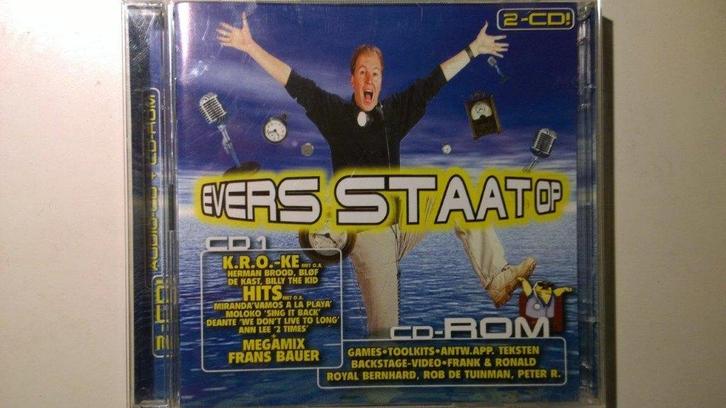 Evers Staat Op (CD + Bonus CD-ROM), Cd's en Dvd's, Cd's | Verzamelalbums, Zo goed als nieuw, Pop, Ophalen of Verzenden
