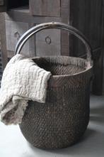 chinese mand rattan sober en landelijk, Ophalen, Mand, Nieuw, Nvt