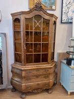 Antieke Kast - 120x210x40cm - Prachtige Vitrine!, Antiek en Kunst, Ophalen