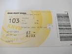 Ticket Johan Cruyff schaal 2013 AZ-Ajax, Verzamelen, Sportartikelen en Voetbal, Gebruikt, Ophalen of Verzenden