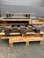 Gratis Houten Pallets 5 stuks, Ophalen, Gebruikt, 25 tot 50 mm, Grenen