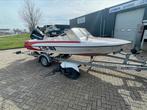 Klassieke Glastron met Mercury Optimax 135 pk, Watersport en Boten, Benzine, Buitenboordmotor, 120 tot 200 pk, Polyester