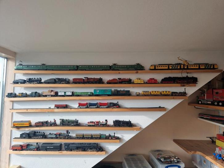 Trein Collectie, Hobby en Vrije tijd, Modeltreinen | H0, Gebruikt, Treinset, Wisselstroom, Overige merken, Analoog, Ophalen of Verzenden