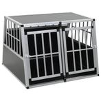 Hondentransportbox 94x88x69 cm Dubbel GRATIS BEZORGD!, Dieren en Toebehoren, Verzenden, Nieuw