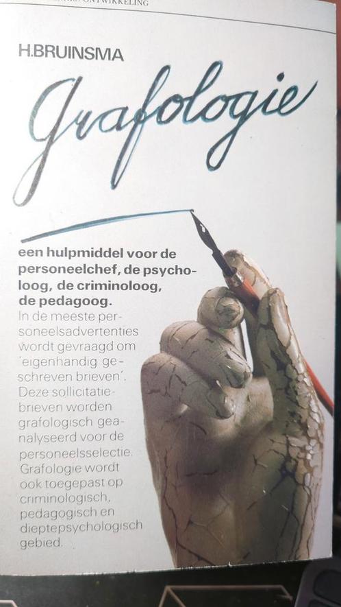 Grafologie - H. Bruinsma BOEK 9789031504732, Boeken, Psychologie, Gelezen, Persoonlijkheidsleer, Ophalen of Verzenden