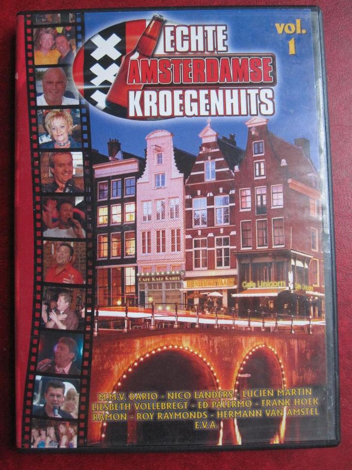 Echte Amsterdamse Kroegenhits 1, Cd's en Dvd's, Dvd's | Muziek en Concerten, Zo goed als nieuw, Muziek en Concerten, Alle leeftijden