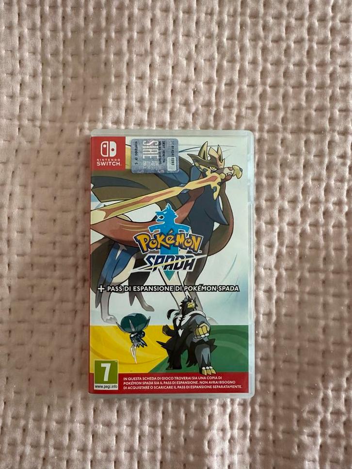 Pokémon Sword + Expansion Pass, Spelcomputers en Games, Games | Nintendo Switch, Zo goed als nieuw, Role Playing Game (Rpg), 1 speler