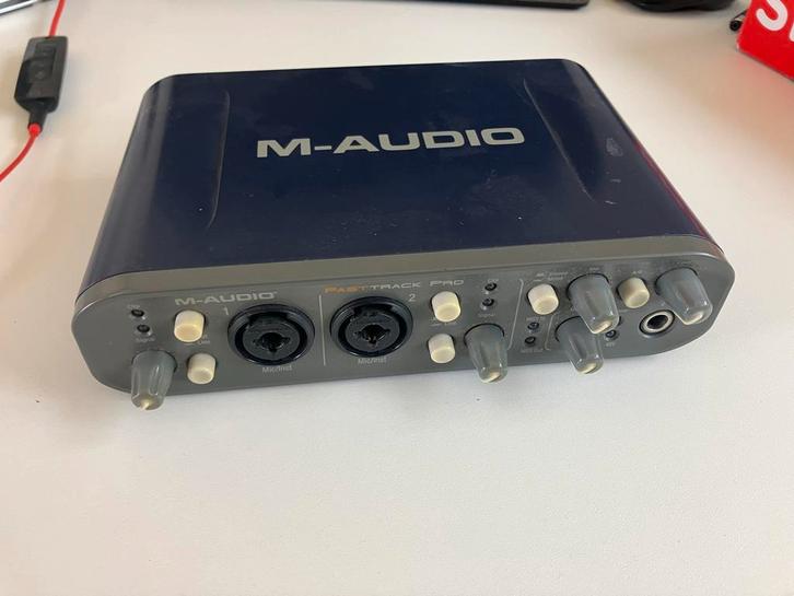 M-Audio Fast Track Pro Audio Interface, Muziek en Instrumenten, Midi-apparatuur, Gebruikt, Ophalen of Verzenden