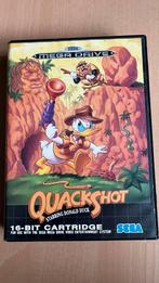 Sega Mega Drive Quackshot Compleet met Boekje, Spelcomputers en Games, Games | Sega, Gebruikt, 1 speler, Ophalen of Verzenden