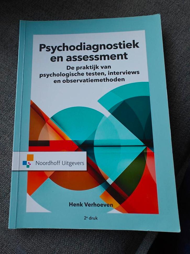 Henk Verhoeven - Psychodiagnostiek en assessment, Boeken, Psychologie, Zo goed als nieuw, Ontwikkelingspsychologie, Ophalen
