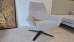 Prachtige grijs gemêleerde Montel top design draaifauteuil, Ophalen of Verzenden, Zo goed als nieuw, Metaal, 75 tot 100 cm