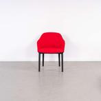 6x Vitra Softshell stoel Rood Stof – Zwart, Huis en Inrichting, Niet ingevuld, Niet ingevuld, Ophalen of Verzenden, Zo goed als nieuw