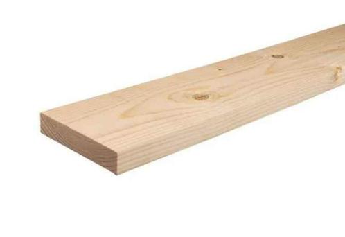 Vuren plank 390x10x2,2 cm, Doe-het-zelf en Verbouw, Hout en Planken, Nieuw, Plank, Vuren, 300 cm of meer, Minder dan 25 mm, Ophalen of Verzenden