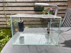 Aquarium 40x25x25 met toebehoren, Dieren en Toebehoren, Ophalen, Zo goed als nieuw, Leeg aquarium