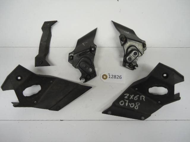 ZX6R 2007 - 2008 Kawasaki Cover Cover over demper D1-13350, Motoren, Accessoires | Overige