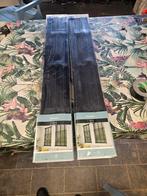 Houten luxaflex zwart, Tuin en Terras, Ophalen, Nieuw