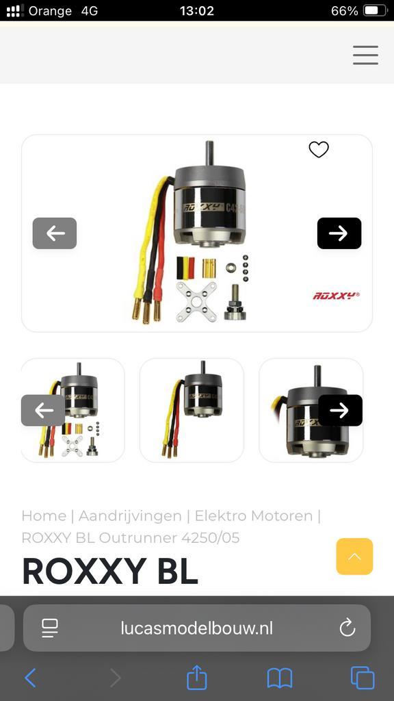 Robbe Multiplex motor BL 4250/05, Hobby en Vrije tijd, Modelbouw | Radiografisch | Vliegtuigen, Nieuw, Ophalen of Verzenden