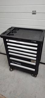 Gereedschapkar deels gevuld stahl werk, Doe-het-zelf en Verbouw, Gereedschapskisten, Ophalen, Gevuld