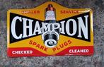 Champion spark plugs emaiillen reclame bord en veel andere, Reclamebord, Ophalen of Verzenden, Zo goed als nieuw, Info@americansaleshop.nl