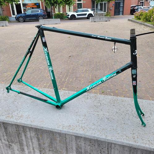 Herman Braun frame, Fietsen en Brommers, Fietsonderdelen, Gebruikt, Racefiets, Frame, Ophalen of Verzenden