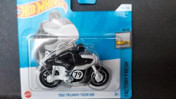 Triumph Tiger 100 1966 Hotwheels Pol  beschikbaar voor biedingen