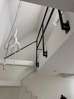 Stalen Traphek / Ballustrade - Zwart, Doe-het-zelf en Verbouw, Ladders en Trappen, Ophalen, Zo goed als nieuw