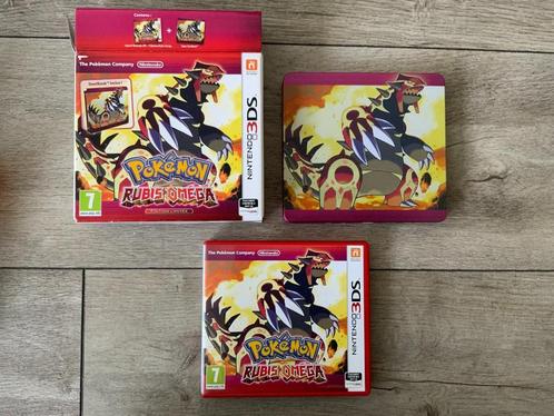 Pokémon Omega Ruby Limited Edition Nintendo 3DS, Spelcomputers en Games, Games | Nintendo 2DS en 3DS, Zo goed als nieuw, Avontuur en Actie