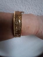 Vintage Americaans Dublë armband Bloemmotief, Ophalen of Verzenden, Zo goed als nieuw