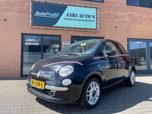 Fiat 500 1.2 Lounge Airco, weinig km (bj 2010), Auto's, Fiat, Te koop, ABS, Airbags, Airconditioning, Alarm, Bluetooth, Centrale vergrendeling