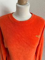 King Louie maat M oranje badstoffen trui 2656, Kleding | Dames, Truien en Vesten, Maat 38/40 (M), Oranje, Ophalen of Verzenden