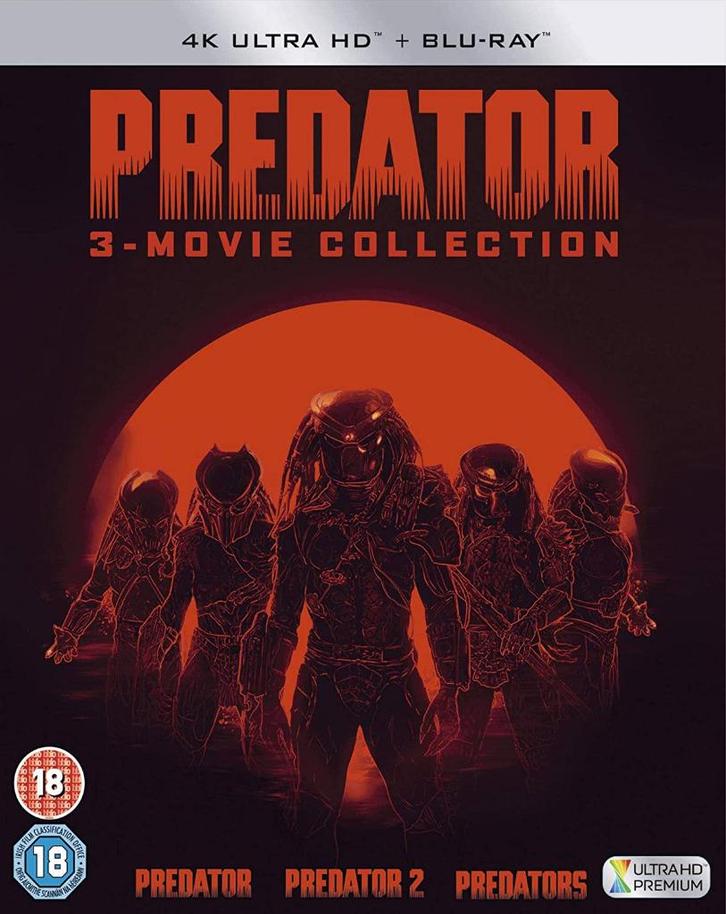 Predator Trilogy Boxset 4K UHD Nieuw Geseald., Cd's en Dvd's, Blu-ray, Nieuw in verpakking, Actie, Boxset, Ophalen of Verzenden