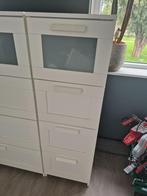 Ladekast IKEA BRIMNES 4 lades 39 cm x 124 cm x 41 cm, Ophalen, Minder dan 50 cm, Gebruikt, 100 tot 150 cm