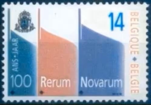 België 1991 - OBP 2408 - Rerum Novarum, Frankeerzegel, Ophalen of Verzenden, Postfris, Postfris