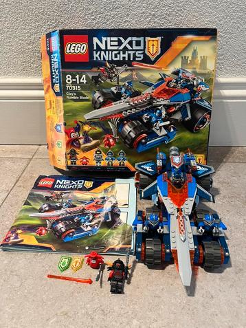 Lego Nexo Knights 70315 - Compleet beschikbaar voor biedingen
