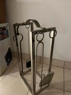Openhaard gereedschap rek haard, Huis en Inrichting, Haarden, Ophalen, Zo goed als nieuw, Vrijstaande haard, Houthaard