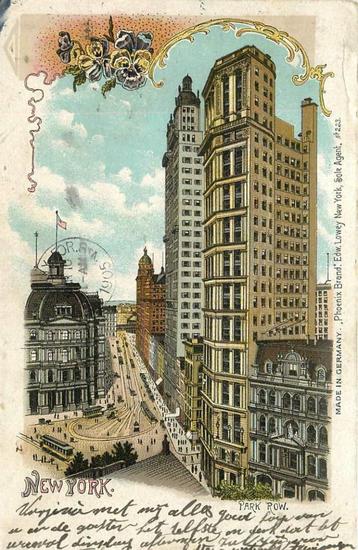 (381-211-025) New York City Park Row beschikbaar voor biedingen