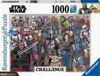 Ravensburger: Challenge: Star Wars The Mandalorian 1000 stu, Ophalen of Verzenden, 500 t/m 1500 stukjes, Nieuw, Legpuzzel