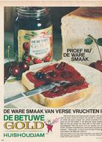 Retro reclame 1966 Betuwe Flipje met meikersenjam, Verzenden, Overige typen