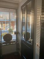 Houten zwarte binnendeur, Ophalen, Gebruikt