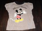 tshirt mickey disney, Ophalen of Verzenden, Zo goed als nieuw, Jongen, Shirt of Longsleeve