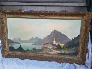 Schilderij van Oswald, prachtige landschap beschikbaar voor biedingen