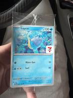 Zeldzame Lapras 7 Eleven stellar crown promo kaart, Ophalen of Verzenden, Nieuw, Losse kaart