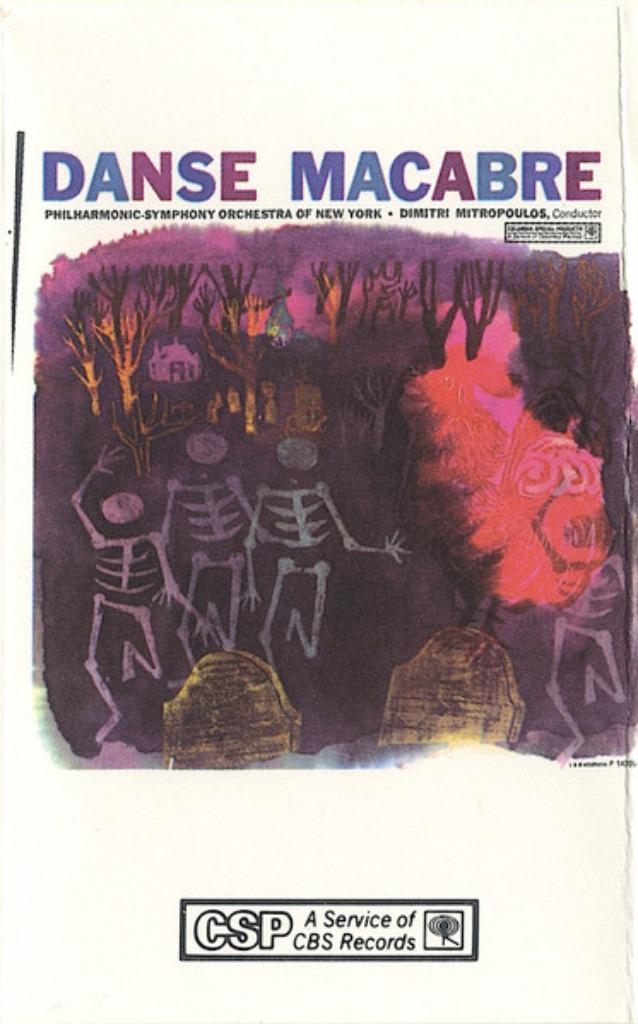PHILHARM. SYMPHONY ORCHESTRA NEW YORK - DANSE MACABRE (MC), Cd's en Dvd's, Cassettebandjes, Zo goed als nieuw, Origineel, Klassiek