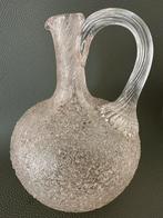 Karaf Antiek  Ijsglas Overshot Crackle Glas Mondgeblazen, Antiek en Kunst, Antiek | Glas en Kristal, Ophalen of Verzenden