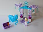 Lego Disney Princess 43209 Elsa en de Nokk IJsstal, Ophalen of Verzenden, Zo goed als nieuw, Complete set, Lego