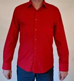 Heren overhemd rood XL Gaznawi, Ophalen of Verzenden, Zo goed als nieuw, Rood, Gaznawi